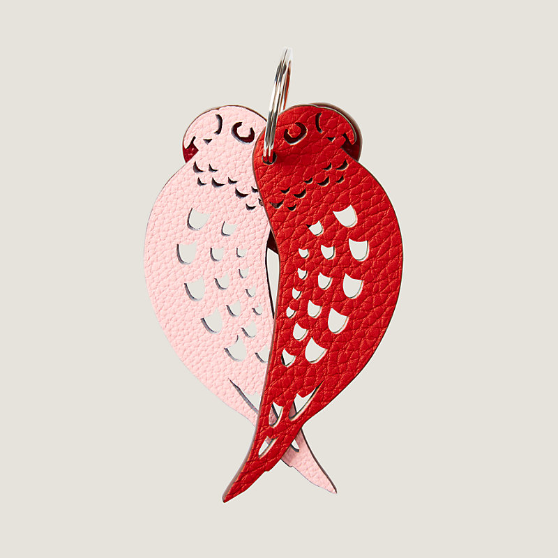 Lovebirds key ring | Hermès USA